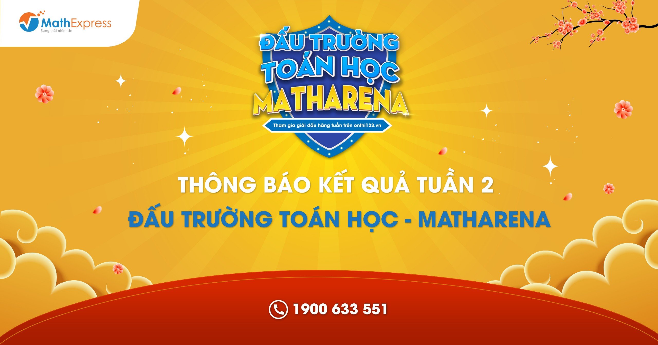 Kết quả trận đấu thứ 2 đấu trường Toán học - MathArena