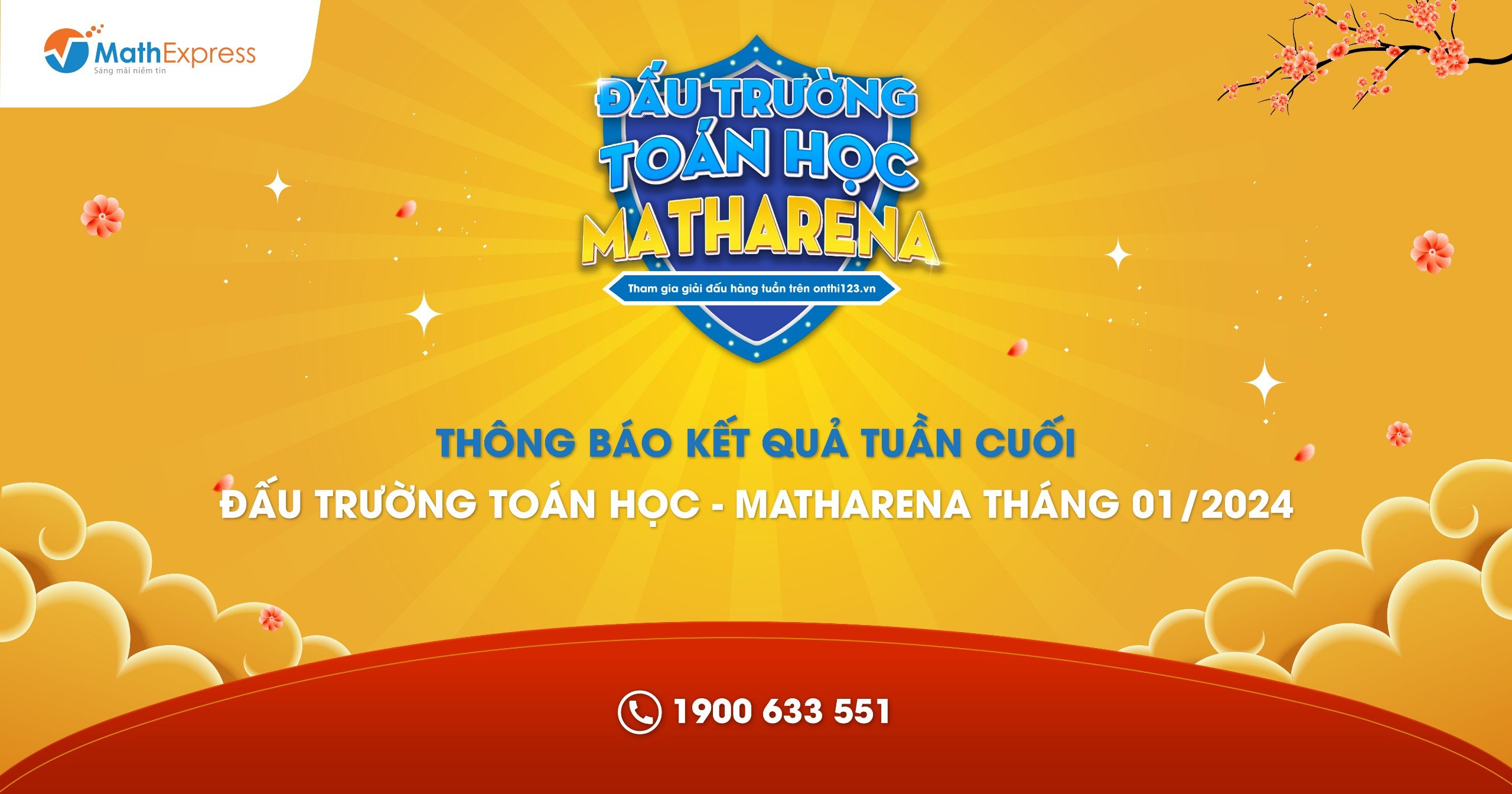Thông báo kết quả trận cuối cùng đấu trường Toán học - MathArena