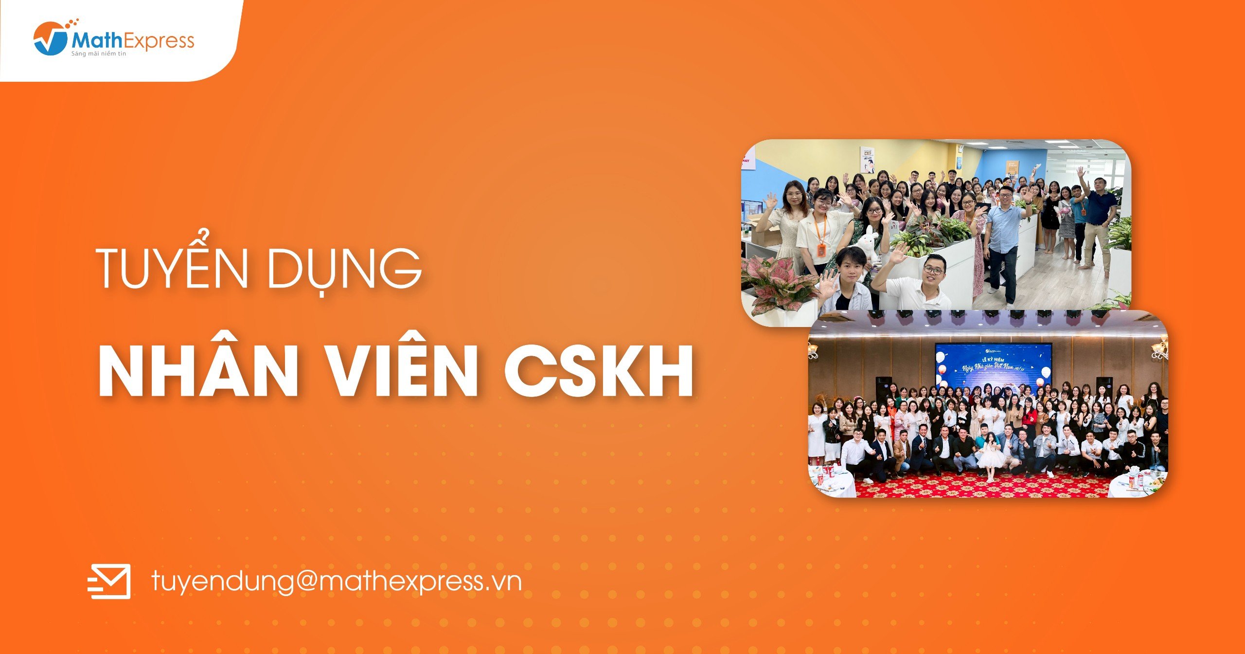 Tuyển dụng Nhân viên Chăm sóc Khách hàng