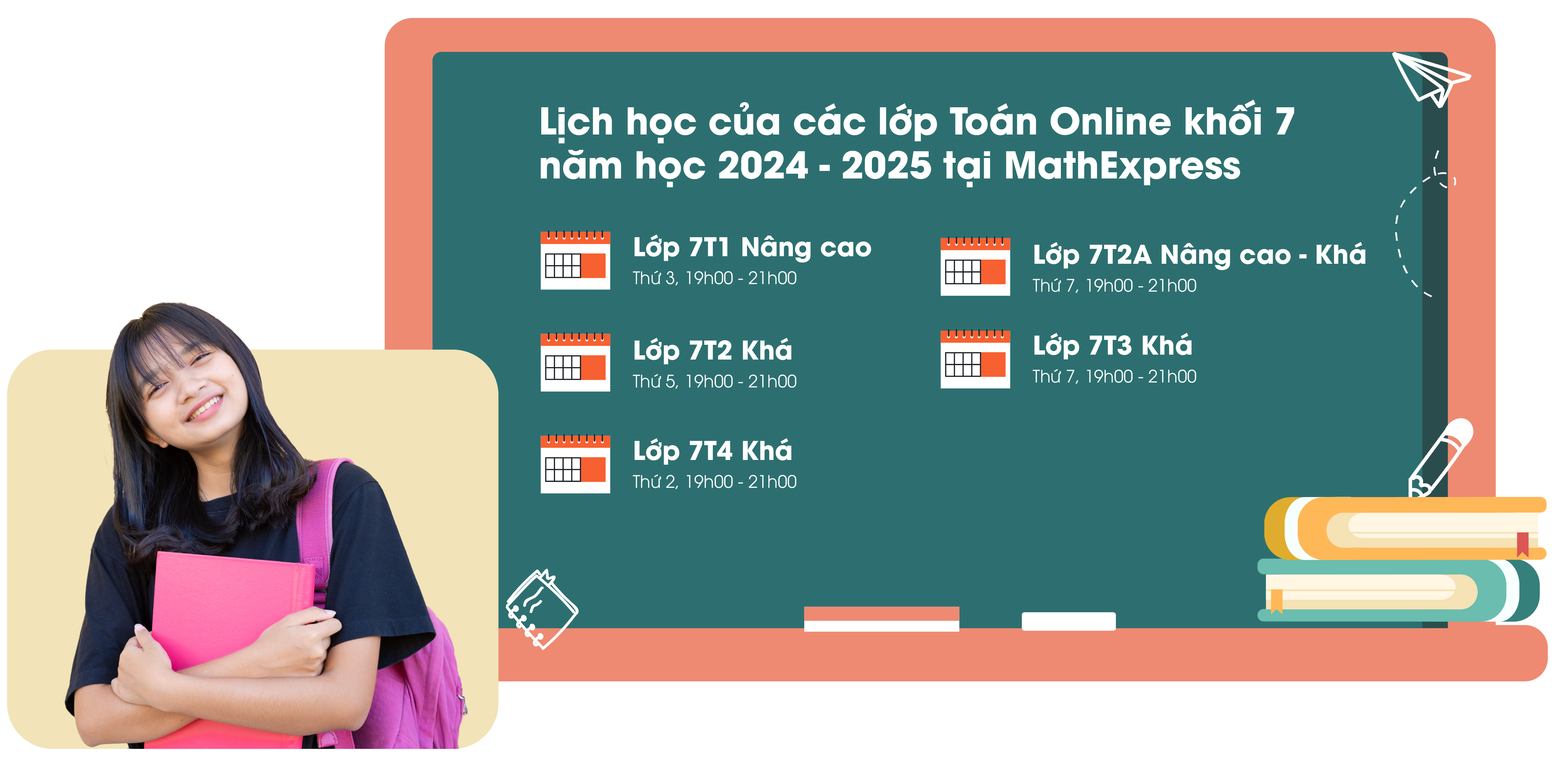 Lịch học khối 7