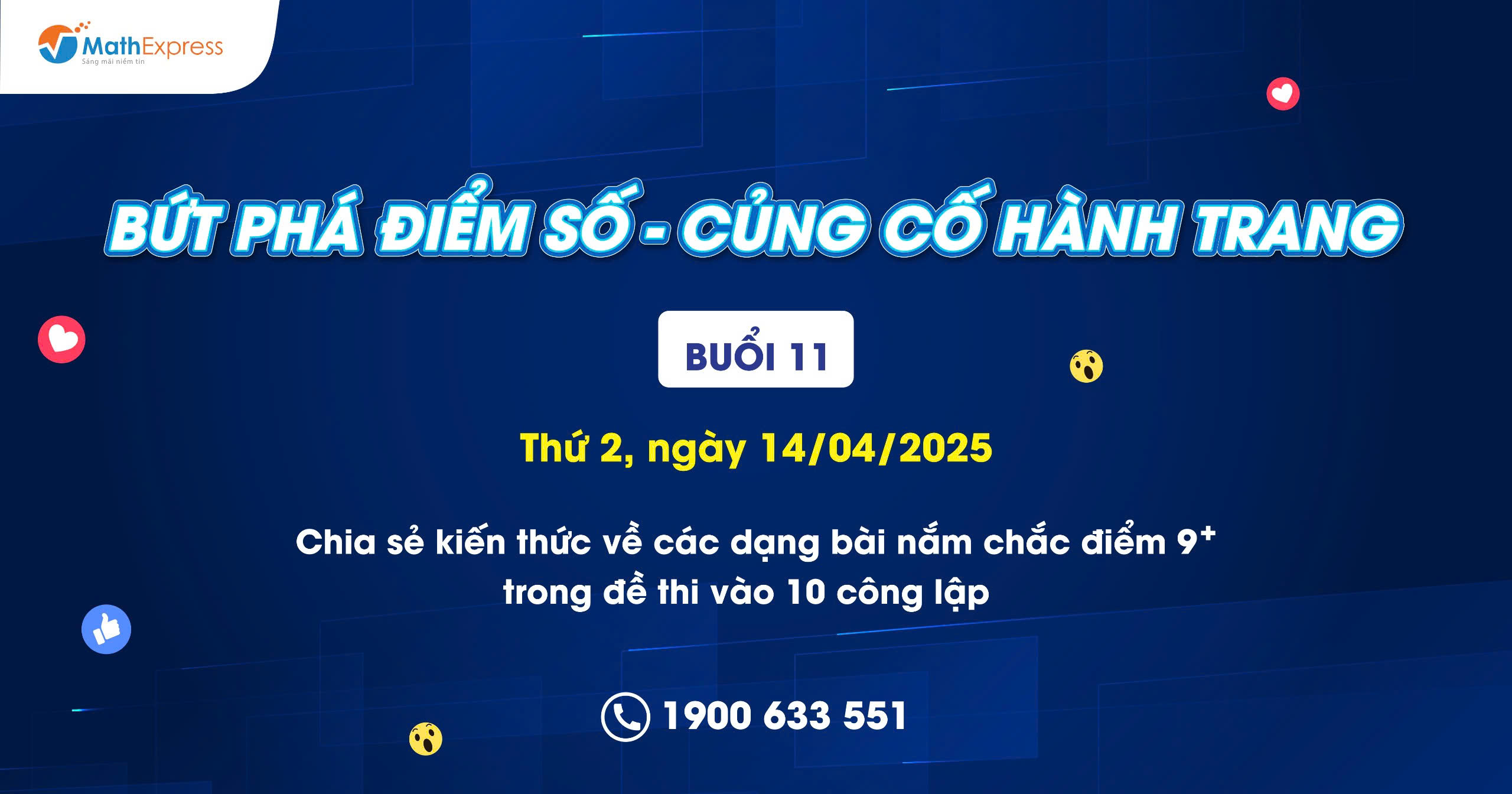 [Livestream số 11] Khám phá định lý Viète và ứng dụng Phần 3