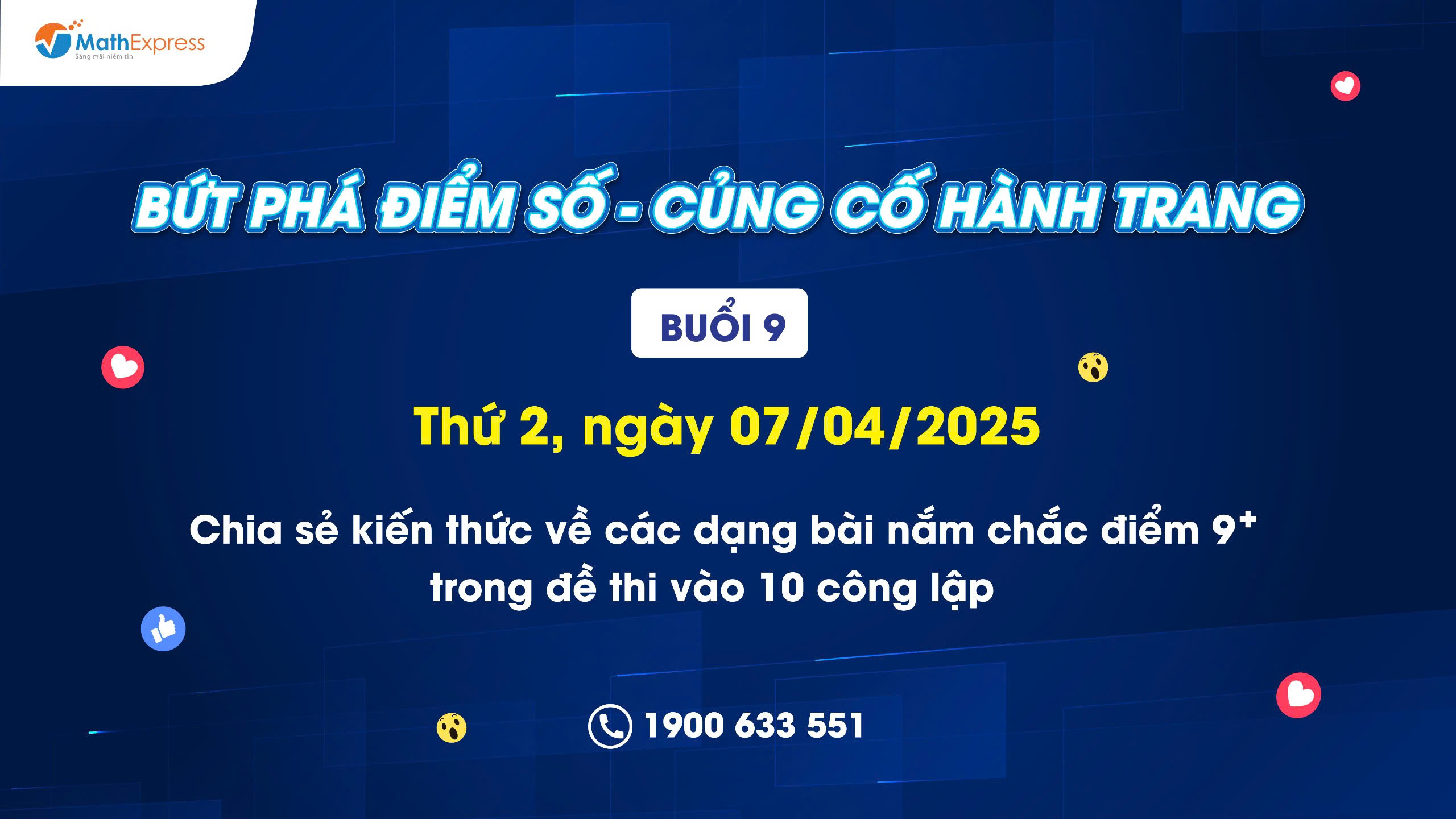 [Livestream số 9] Khám phá định lý Viète và ứng dụng Phần 2