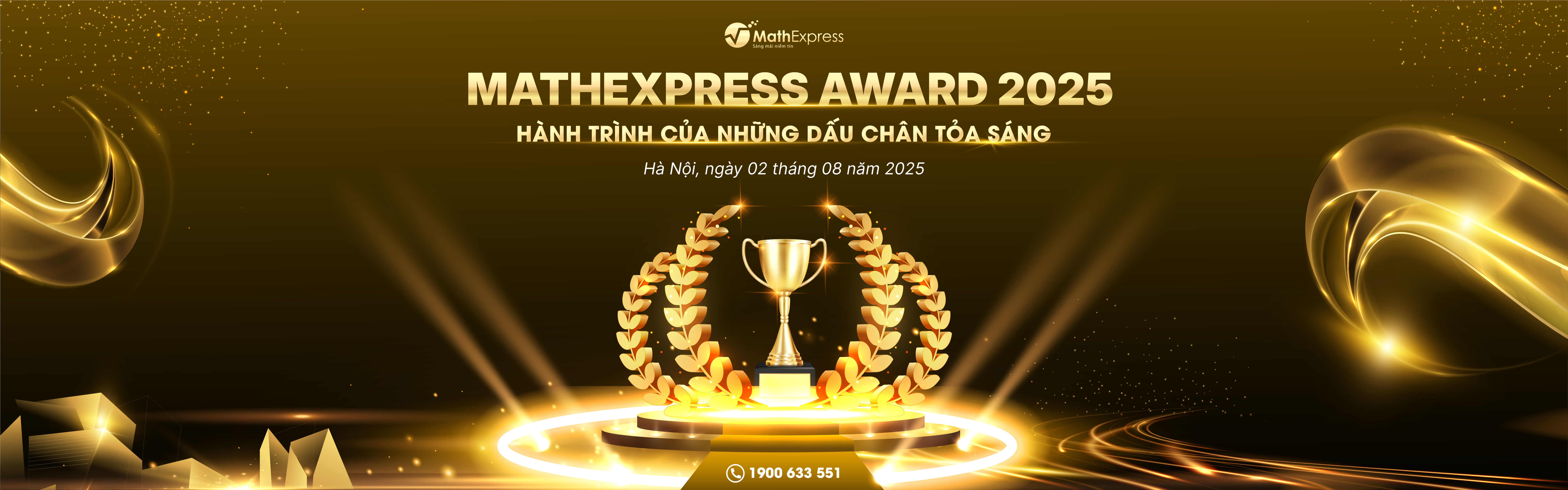 MathExpress Award 2025 - Hành trình của những dấu chân tỏa sáng